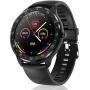 CanMixs Smart Watch for Android iOS Phones, 1.3" Touch Screen Bluetooth Fitness Tracker Watches for Men Women, IP67 Waterproof Activity Tracker with Heart Rate Monitor Sleep Compatible Samsung iPhone