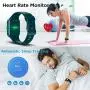 Anbes Health and Fitness Smartwatch with Heart Rate Monitor, Smart Watch for Home Fitness Tracking, Yoga, Exercise Bike, Treadmill Running, Compatible with iPhone and Android Phones for Women Men Anbes Health and Fitness Smartwatch with Heart Rate Monitor, Smart Watch for Home Fitness Tracking, Yoga, Exercise Bike, Treadmill Running, Compatible with iPhone and Android Phones for Women Men