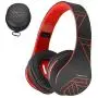 PowerLocus Bluetooth Over-Ear Headphones, Wireless Stereo Foldable Headphones Wireless and Wired Headsets with Built-in Mic, Micro SD/TF, FM for iPhone/Samsung/iPad/PC (Black/Red) PowerLocus Bluetooth Over-Ear Headphones, Wireless Stereo Foldable Headphones Wireless and Wired Headsets with Built-in Mic, Micro SD/TF, FM for iPhone/Samsung/iPad/PC (Black/Red)