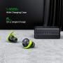Monster Isport Champion True Wireless Earbuds, Bluetooth 5.0 Auto Pairing Headphones with Charging Case, AptX Stereo Bass Sound, CVC 8.0 Noise Cancellation, IPX8 Waterproof, USB-C Quick Charge