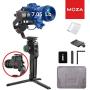 MOZA AirCross 2 Gimbal Handheld Stabilizer Lightweight Powerful Gimbals 12hours Runtime Up to 7.1Lbs for DSLR Mirrorless Camera With Heavier Lens Easy Set Up Intelligent Features