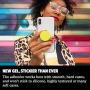 PopSockets: PopGrip with Swappable Top for Phones and Tablets - Neon Yellow