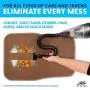 Portable Car Vacuum Cleaner: High Power Handheld Vacuum w/LED Light -110W 12v Best Car & Auto Accessories Kit for Detailing and Cleaning Car Interior - 16 Foot Cable