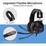 NUBWO Gaming Headset for Xbox One PS4 PC Gaming and Nintendo Switch,Stereo Surround Noise Cancelling Over Ear Gaming Headphones with Mic Volume Control for Xbox 1 S Playstation 4 Laptop,PC,Mac,iPad