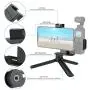 USKEYVISION Osmo Pocket Mount Phone Holder for DJI Osmo Pocket Smartphone Handheld Holder w/Tripod Cold Shoe Hand Strap (Black) USKEYVISION Osmo Pocket Mount Phone Holder for DJI Osmo Pocket Smartphone Handheld Holder w/Tripod Cold Shoe Hand Strap (Black)