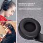 Bluetooth Headphones Wireless Comfortable Smartphones, Hi-Fi Stereo Headset, TF Card MP3 Player/FM/AUX Wired Model Support, 9H Playtime for TV/Computer/iPhone/Samsung and Android Devices.