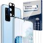 QITAYO 3 Pack Screen Protector Designed for Samsung Galaxy S20 and 1 Pack Camera Lens Protector Compatible with Samsung Galaxy S 20 (6.2 inch), No-Bubble, Anti-Scratch