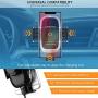 Cup Holder Phone Mount Wireless Car Charger, NeotrixQI Auto Clamping Qi 10W Fast Charging Cell Phone Holder Compatible with iPhone 11 Pro Xs Max XR X 8 Plus, Samsung Galaxy S10 S9 S8 Note 10, Moto, LG