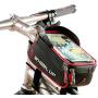 ZCP-1 GORGEOU Bicycle Phone Bag, Waterproof Universal Bicycle Frame Bag Mobile Phone Holder for Any Mobile Phone, 6 inches