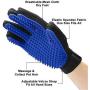 Anlising Pet Brush Glove Pet Grooming Glove Efficient Pet Hair Remover Mitt Enhance Five Finger Design Cat Dogs