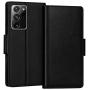 FYY Case for Samsung Galaxy Note 20 Ultra 6.9", Luxury [Cowhide Genuine Leather][RFID Blocking] Wallet Case, Flip Folio Case with Kickstand Function and Card Slots for Galaxy Note 20 Ultra 6.9" Black