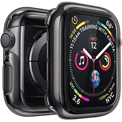 Penom Black Case for Apple Watch Screen Protector Series 5 Series 4 40mm, Ultra Thin iWatch 40mm Screen Protector with Full Protection TPU Cover Penom Black Case for Apple Watch Screen Protector Series 5 Series 4 40mm, Ultra Thin iWatch 40mm Screen Protector with Full Protection TPU Cover