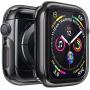 Penom Black Case for Apple Watch Screen Protector Series 3 2 1 38mm, Ultra Thin iWatch 38mm Screen Protector with Full Protection TPU Cover