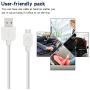 Micro USB Cable Android Charger, SMALLElectric (5 - Pack, 3 FT) USB to Micro USB High Speed USB2.0 Sync and Charging Cables for Samsung, HTC, Motorola, Nokia, Kindle, MP3, Tablet and More