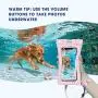 Mpow 084 Waterproof Phone Pouch Floating, IPX8 Universal Waterproof Case Underwater Dry Bag Compatible iPhone 11/Xs Max/Xr/X/8/8plus/7plus Galaxy s10/s9 Note 10/9 Google Pixel up to 6.5" (Black+Pink) Mpow 084 Waterproof Phone Pouch Floating, IPX8 Universal Waterproof Case Underwater Dry Bag Compatible iPhone 11/Xs Max/Xr/X/8/8plus/7plus Galaxy s10/s9 Note 10/9 Google Pixel up to 6.5" (Black+Pink)