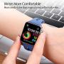 YAXIN Compatible with Apple Watch Band 44mm 42mm 40mm 38mm for Women, Breathable Soft Silicone Sport Band Replacement Compatible for Apple Watch iWatch Series 5, Series 4, Series 3, Series 2, Series 1