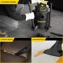 Stanley 6 Gallon Wet Dry Vacuum , 4 Peak HP Poly 3 in 1 Shop Vac Blower with Powerful Suction, Multifunctional Shop Vacuum W/ 4 Horsepower Motor for Job Site,Garage,Basement,Van,Workshop,Vehicle