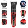 Slopehill Dog Clippers, Cordless Dog Grooming Kit USB Rechargeable Electric Pets Hair Trimmers Professional Shaver Shears for Dogs and Cats, Quiet, Washable, with LED Display