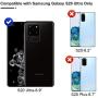 [2+2] HATOSHI for Samsung Galaxy S20 Ultra 5G (6.9-inch), 2 Pack Flexible TPU Film Screen Protector + 2 Pack Tempered Glass Camera Lens Protector, [Maximum Coverage] [Bubble Free] Case Friendly