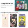 Transparent Cell Phone Ring Holder-(2 Pack) 360 Degree Rotation Gold Phone Ring Holder Clear Stand Finger Ring Kick-Stand Compatible Various Mobile Phones or Phone Cases