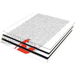 MightySkins Skin Compatible with Sony PS4 Pro Console - Black Grass | Protective, Durable, and Unique Vinyl Decal wrap Cover | Easy to Apply, Remove, and Change Styles | Made in The USA