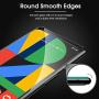 OMOTON [4 Pack] Screen Protector for Google Pixel 4, Tempered Glass/Alignment Frame/Scratch Resistant/Only Cover Display Area