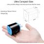 Wall Charger Adapter, Charger Brick, AndHot 5 Pack 2.1A Dual Port USB Cube Block Wall Charger Plug Compatible for iPhone 11 Pro Max XR XS X 8 7 6 Plus, iPad, Samsung, LG, Moto, Android Phone, Kindle
