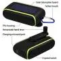 Solar Charger Hand-Crank Portable, 10000 mAh Solar Power Charger, 2020 Edition, Dual USB Output , LED Flashlight, 3 Power Modes, Mobile Phone Charger Waterproof for Indoor Outdoor (Black) Solar Charger Hand-Crank Portable, 10000 mAh Solar Power Charger, 2020 Edition, Dual USB Output , LED Flashlight, 3 Power Modes, Mobile Phone Charger Waterproof for Indoor Outdoor (Black)