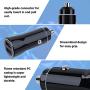 QC 3.0 Car Charger, Costyle 3 Pack 30W Dual 2 USB Car Charger Fast Adapter with Quick Charge 3.0 Port and 3.1A Port Compatible for Samsung S9 Note 10 9, iPhone 11 Xs XR, Wireless Car Charger (Black)