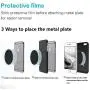 Ozgoe JF-03 Happy Bell Mount Metal Plate for Magnetic Car Mount with 3M Adhesive 4 x Rectangular 4 x Round, Pack of 8 Ozgoe JF-03 Happy Bell Mount Metal Plate for Magnetic Car Mount with 3M Adhesive 4 x Rectangular 4 x Round, Pack of 8