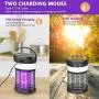 Anysun Solar Powered Bug Zapper, Portable Rechargeable Insect Mosquito Killer Lantern, Gnats, Flies, Pests Attractant Trap, Waterproof and Indoor & Outdoor - Backyard, Patio, Deck, Garden, Camping Anysun Solar Powered Bug Zapper, Portable Rechargeable Insect Mosquito Killer Lantern, Gnats, Flies, Pests Attractant Trap, Waterproof and Indoor & Outdoor - Backyard, Patio, Deck, Garden, Camping