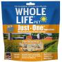 Whole Life Pet Healthy Dog and Cat Treats Value Pack, Human-Grade Whole Chicken Breast, Protein Rich for Training, Picky Eaters, Digestion, Weight Control, Made in the USA, 21 Ounce