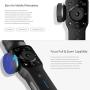 Zhiyun Smooth 4 3 Axis Handheld Gimbal Stabilizer, Focus Pull & Zoom Capability, Timelapse Expert, Object Tracking, Two-Way Charging & 12h Runtime, Phonego Mode for Instant Scene Transition (Black)