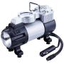 TIREWELL 12V Tire Inflator - Heavy Duty Direct Drive Metal Pump 150PSI, Portable Air Compressor with LED Light and Battery Clamp
