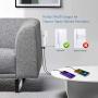 USB Charger Plug, Excgood Ultra Compact USB Wall Charger Foldable Wall Plug Compatible with Home Camera, iPhone 11 Pro Max/Xr/Xs/X, Galaxy S10/9/8, Pixel and More Smartphone, 3-Pack,White