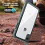 Justcool Designed for iPhone XR Case, Clear Full Body Heavy Duty Protection with Built-in Screen Protector Shockproof Rugged Cover Designed for iPhone XR Cases (2018) 6.1 Inch (Green)