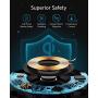 Anker Wireless Charger, PowerWave Pad Qi-Certified 10W Max for iPhone SE (2020), 11, 11 Pro, 11 Pro Max, Xs Max, XR, XS, X, 8, 8 Plus, AirPods, Galaxy S20 S10 S9 S8, Note 10 9 8 (No AC Adapter)