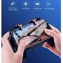 PUBG Mobile Game Controller, LEIZHAN Gamepad Grip Game Trigger Joystick with Cooling Fan for 4.7-6.5 Inch Android & iOS Phones (Upgraded Version)
