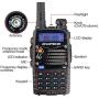 Baofeng UV5RA Ham Two Way Radio 136-174/400-480 MHz Dual-Band Transceiver (Black)