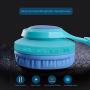 Riwbox WT-7S Bluetooth Headphones, LED Light Up Wireless Foldable Stereo Headset with Microphone and Volume Control for PC/iPhone/TV/iPad (Blue)