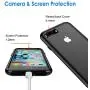 JETech 3431 Case for Apple iPhone 8 Plus and iPhone 7 Plus, Shock-Absorption Bumper Cover, Black