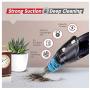 GNG Handheld Vacuum Cleaner 12v Portable Cordless Vacuum with Car & Wall Rechargeable Lithium-ion, Black Detailing Vacuum Cleaners for Wet and Dry Furniture, Dust Buster, Carpets, Floors, Vehicles