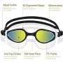 Uniswim One-Piece Swimming Goggles UV Protection Professional Clear Swim Goggles Anti Fog No Leaking UV Protection Outdoor Triathlon Training Swim Goggles Comfortable for Adults Men Women Youth Uniswim One-Piece Swimming Goggles UV Protection Professional Clear Swim Goggles Anti Fog No Leaking UV Protection Outdoor Triathlon Training Swim Goggles Comfortable for Adults Men Women Youth