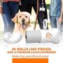 PoshWag Dog Poop Bags [360 Count] with Free Dispenser and Leash Clip - Best Pet Waste Poop Bag Refill [20 Rolls]