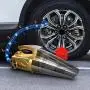 Car Vacuum - Pro Auto Corded Car Vacuum Cleaner High Power for Quick Car Cleaning, 4 in 1 Car kit, DC 12V Portable Auto Vacuum Cleaner for Car Use Only - Gold Car Vacuum - Pro Auto Corded Car Vacuum Cleaner High Power for Quick Car Cleaning, 4 in 1 Car kit, DC 12V Portable Auto Vacuum Cleaner for Car Use Only - Gold