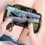 Pubg Mobile Controller with 4 Triggers, Wireless 6 Finger Operation Mobile Gaming Joystick, L1R1 L2 R2 Grip Gamepad Joystick Remote Shoot Aim Key for 4-6.5" Android & iOS Phone
