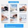 AT&T Cell Phone Signal Booster ATT Signal Booster Amplifier Band 12/17 T-Mobile 4G LTE 700Mhz AT&T Cell Signal Booster ATT Cell Phone Booster Repeater ATT Cell Booster BOSURU with Antenna Kit for Home