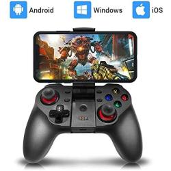 Alupper Wireless Bluetooth Gamepad Controller Mobile Gaming Joystick Compatible for iOS/Android Phone/iPad/PC/Tablet