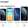 Focuses iPhone 11 Screen Protector, iPhone XR Screen Protector, Anti Blue Light Tempered Glass Film for Apple iPhone XR & iPhone 11,3-Pack
