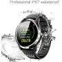 NiceFuse Smart Watch, Fitness Tracker Health Watch with Heart Rate Blood Oxygen Monitor, Multiple Sport Modes, Waterproof Activity Tracker Smartwatches with Sleep Monitor